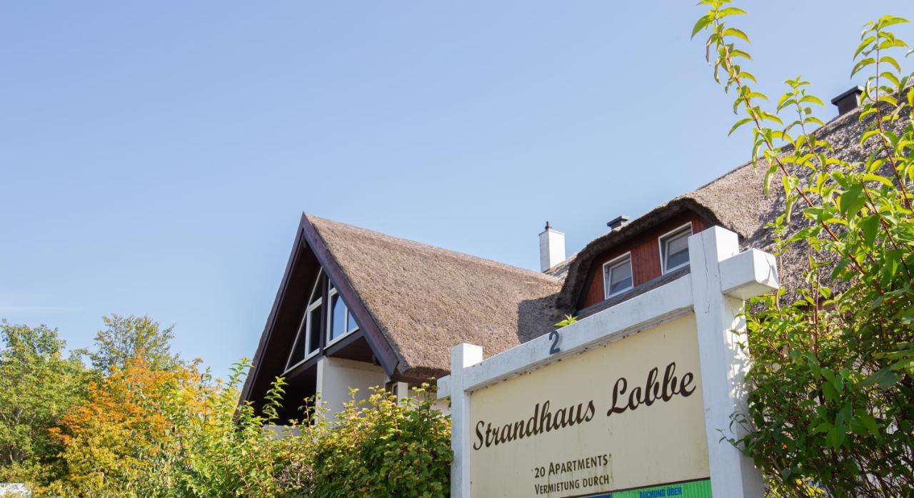 Ferienwohnung Sanddorn - Strandhaus Lobbe Dış mekan fotoğraf