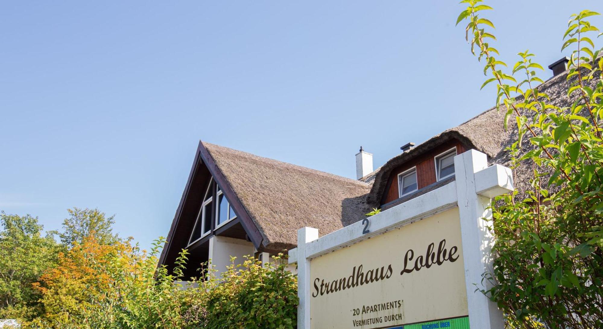 Ferienwohnung Sanddorn - Strandhaus Lobbe Dış mekan fotoğraf
