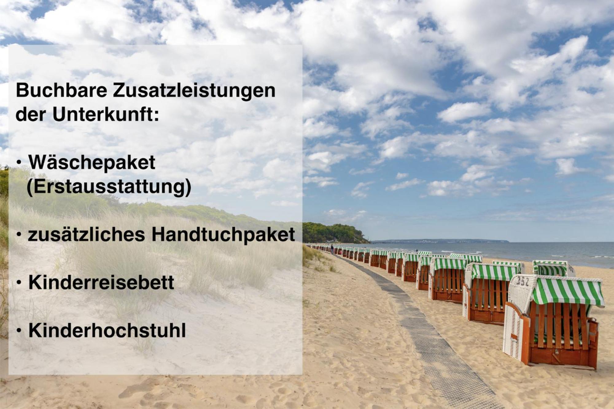 Ferienwohnung Sanddorn - Strandhaus Lobbe Dış mekan fotoğraf